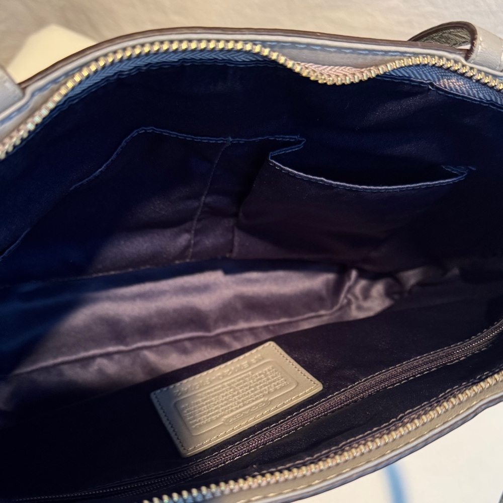 Coach Olive Green Tote Bag - Picture 5 of 14